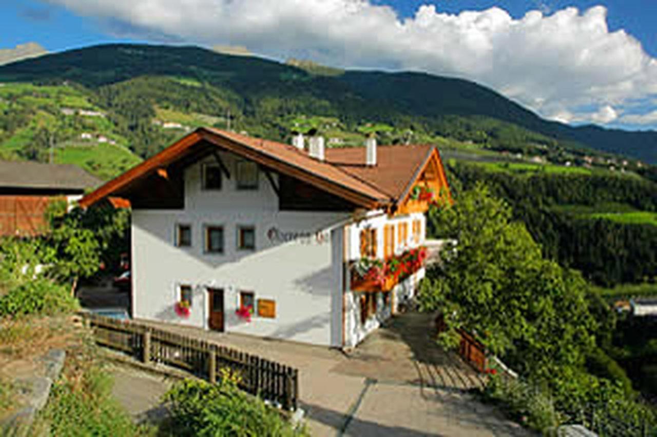 Oberegghof Ferienwohnung Hahnenkamm Rifiano Buitenkant foto