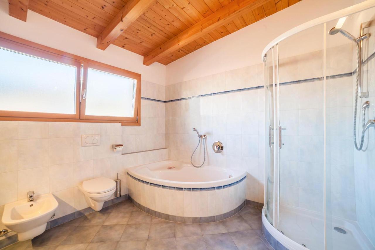 Oberegghof Ferienwohnung Hahnenkamm Rifiano Buitenkant foto